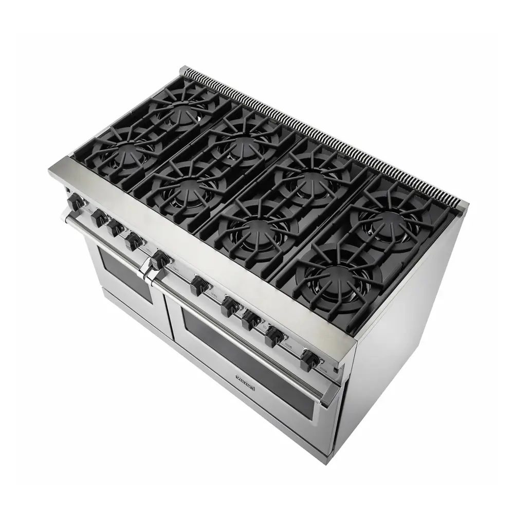 Viking VGIC54828BSS 5 Series 48 inch Freestanding Gas Range with 8