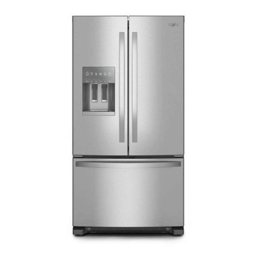 Whirlpool WRFF3436RZ 36 inch Freestanding French Door Bottom Mount