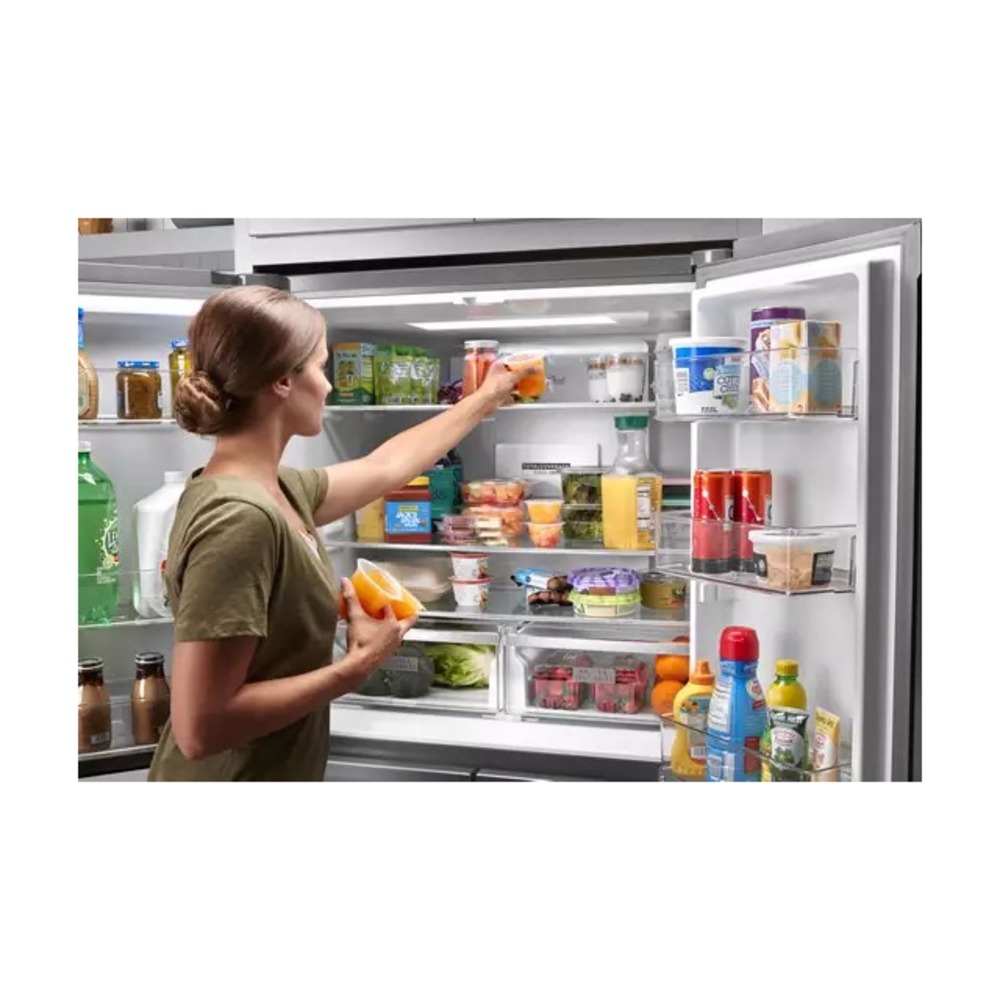 Whirlpool WRQA59CNKZ 36 inch Wide French Door Refrigerator with