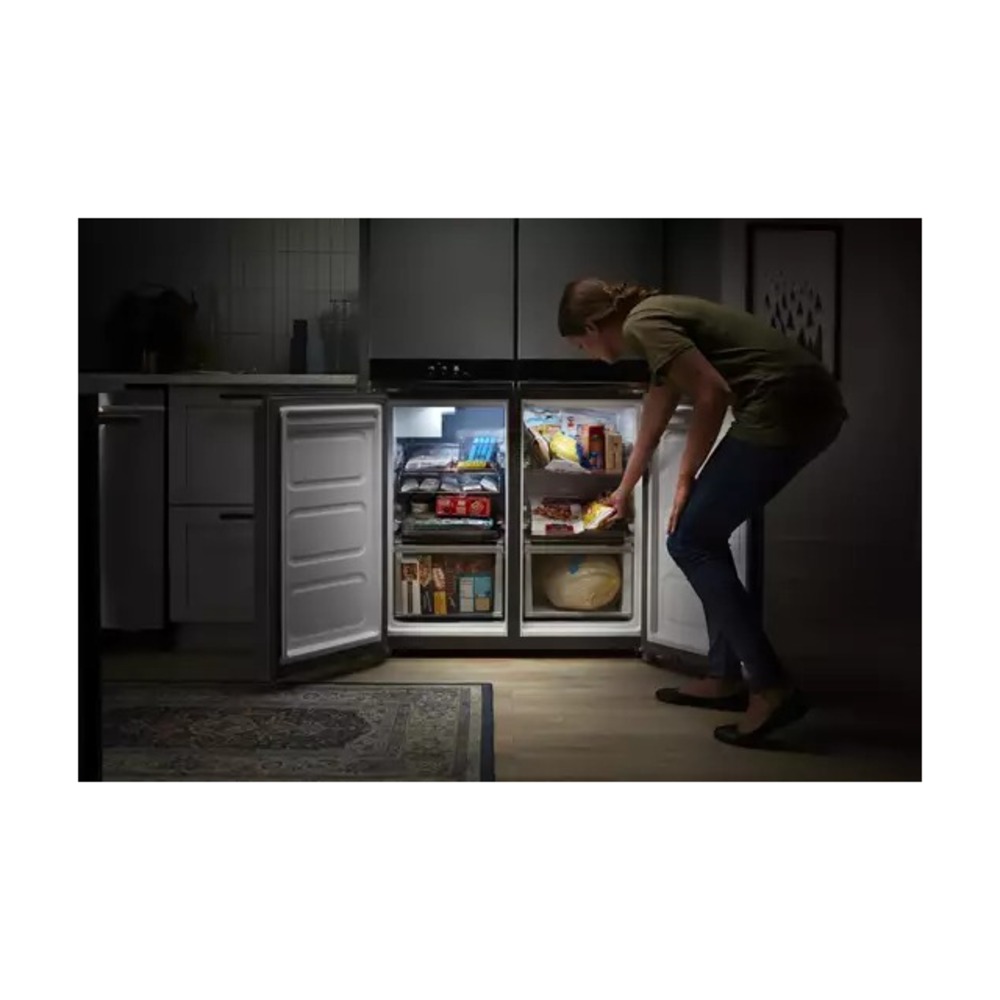 Whirlpool WRQA59CNKZ 36 inch Wide French Door Refrigerator with