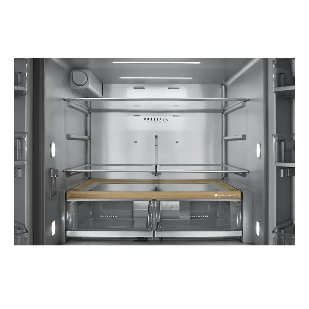 KitchenAid KRMF436SPS 36 inch 4 Door French Door Refrigerator with