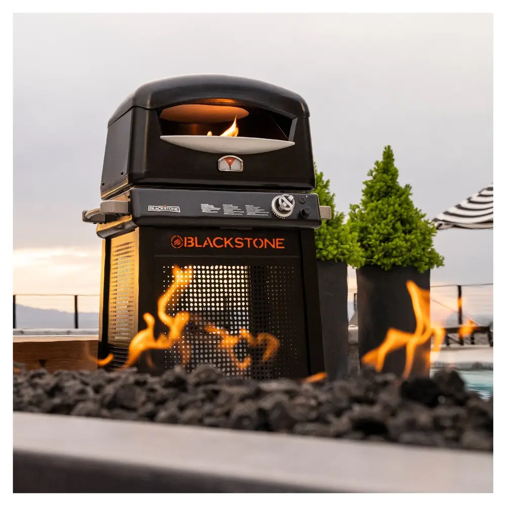 Blackstone 6825 27 inch Pizza Oven with Mobile Cart, 16 inch