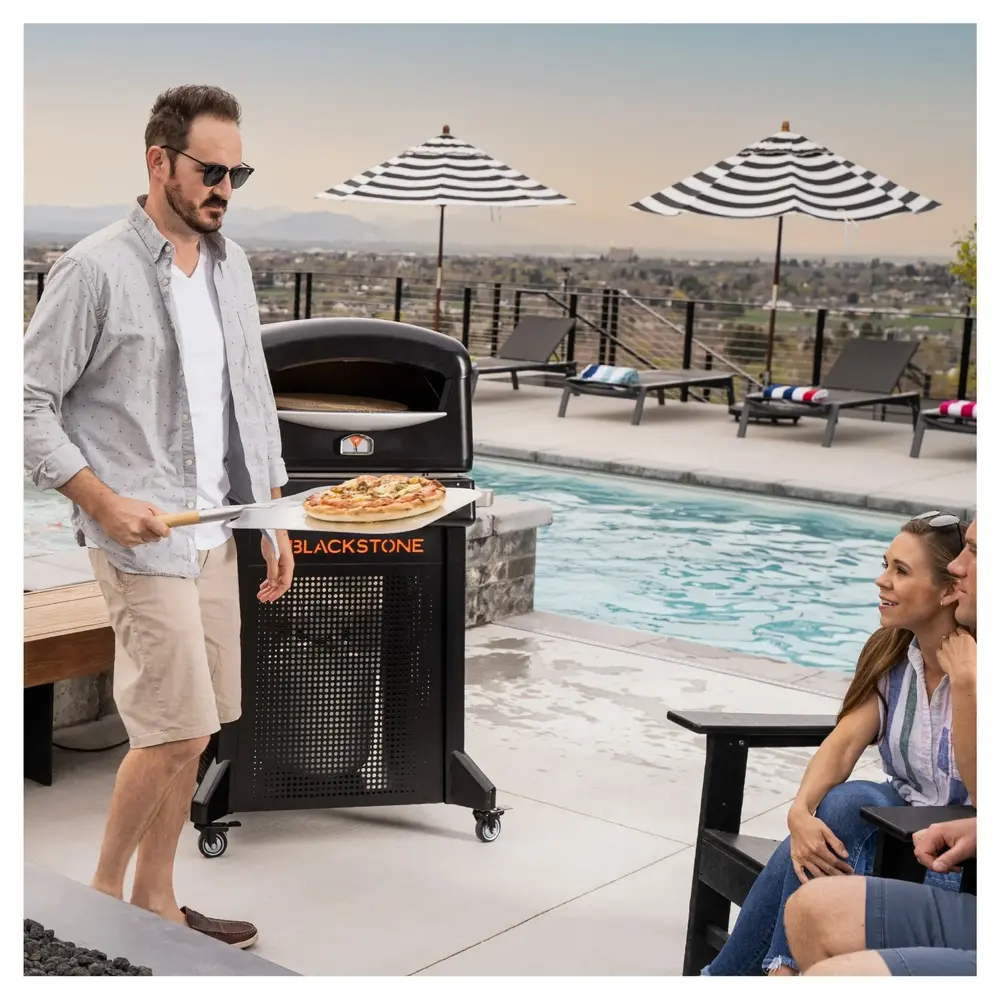 Blackstone 6825 27 inch Pizza Oven with Mobile Cart, 16 inch