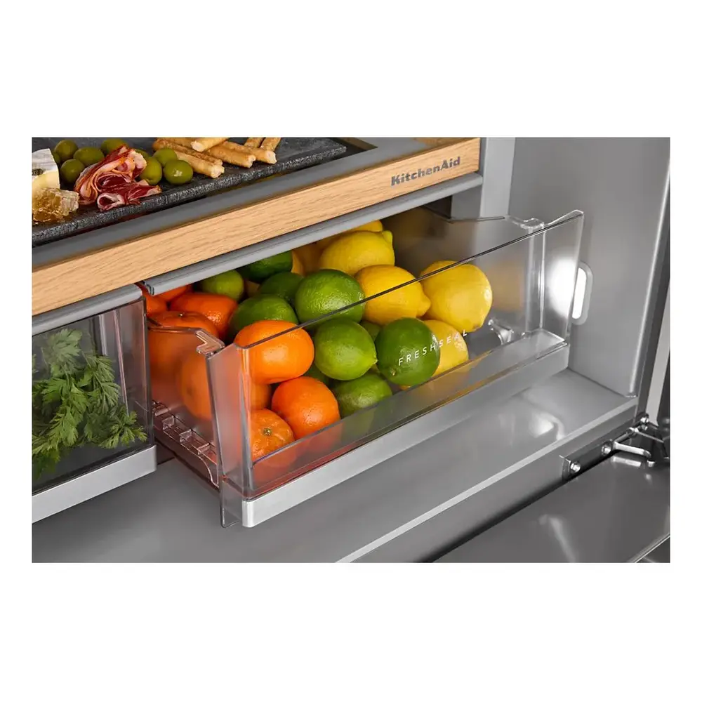 KitchenAid KRMF336SPS 36 inch 4 Door French Door Refrigerator with