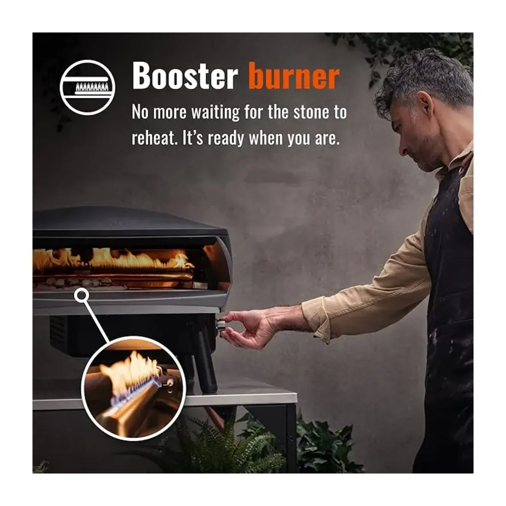 Witt ER16MG ETNA Rotante 16 inch Gas Pizza Oven with Rotating