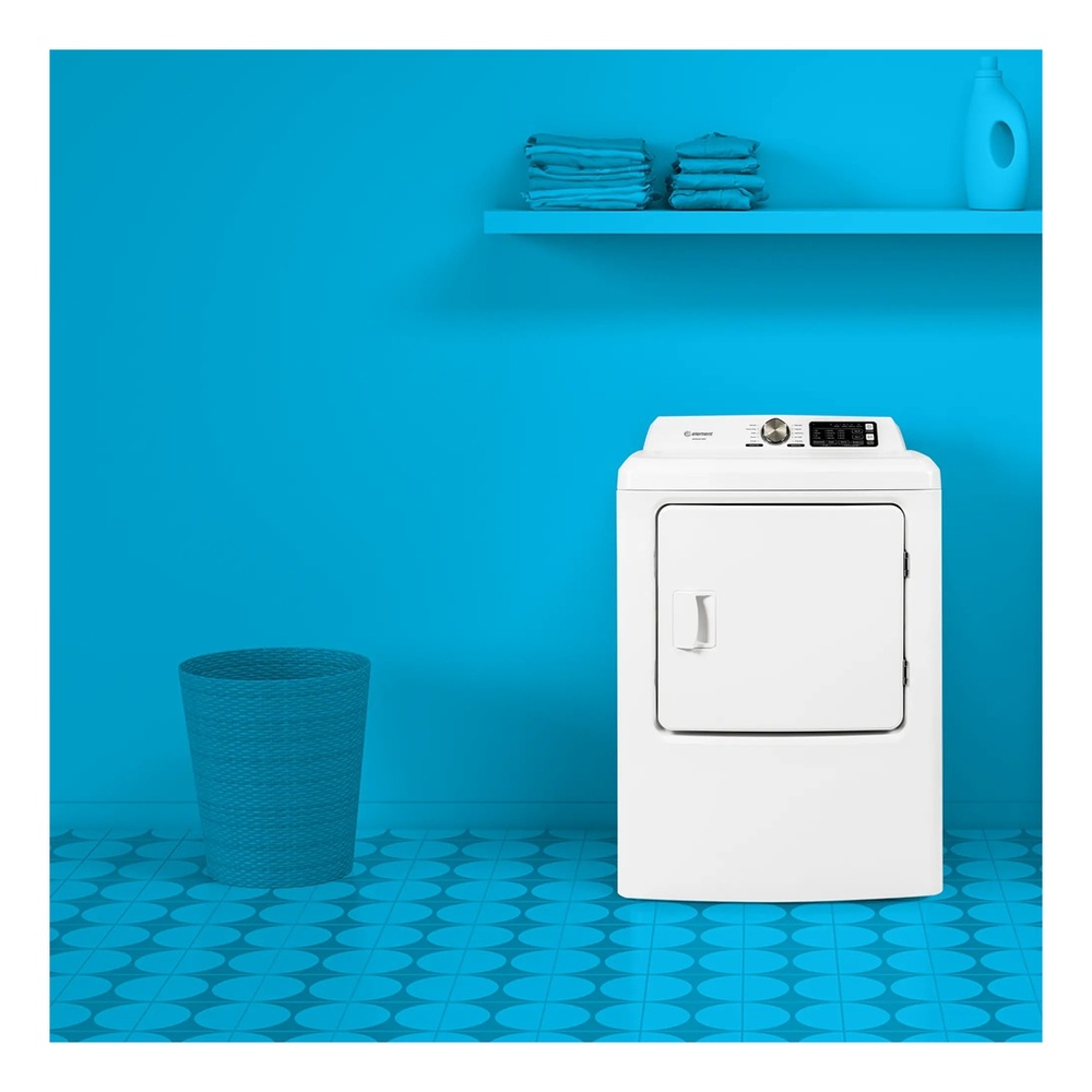 Element ETD7027ECW 27 inch Electric Dryer with 7 cu. ft. Capacity
