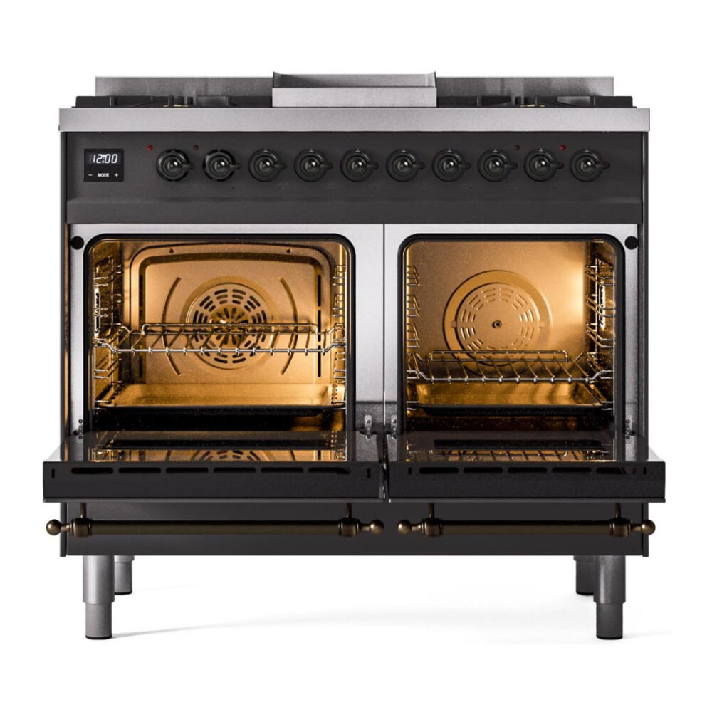 エジプト　ウシャブティー　I40-2 ILVE UPD40FNMPMGB Nostalgie II 40 inch Dual Fuel Range with Double