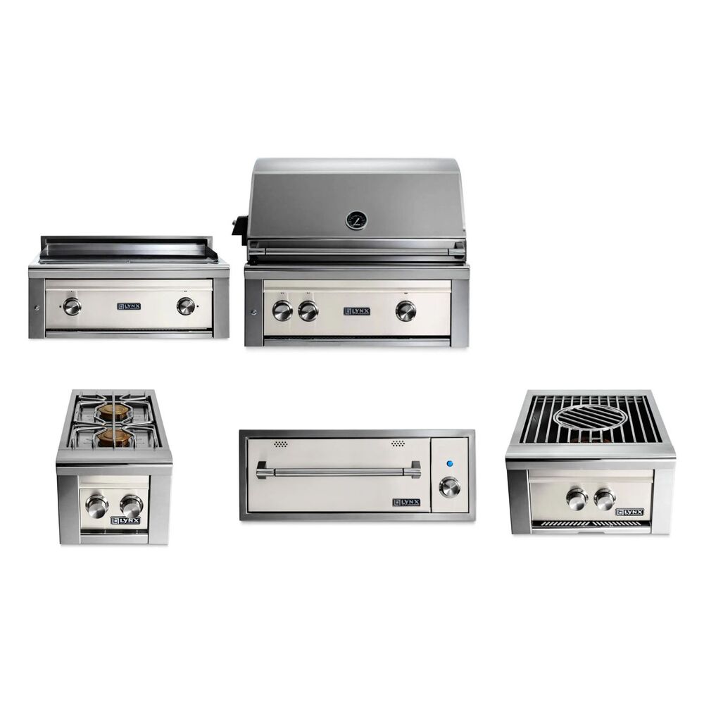 Lynx Outdoor Kitchen Packages with L30ATRGLLP Professional 30-Inch