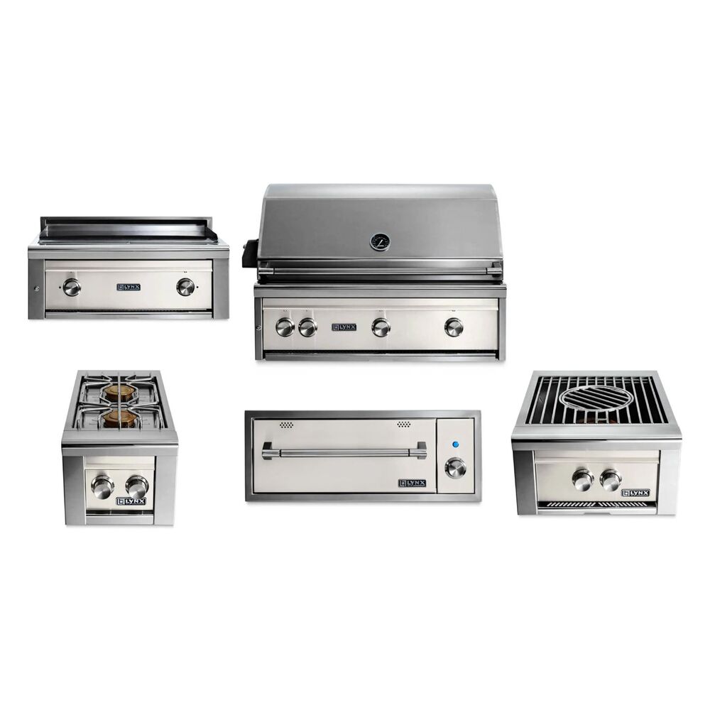 Lynx Outdoor Kitchen Packages with L42R3GLLP Professional 42-Inch
