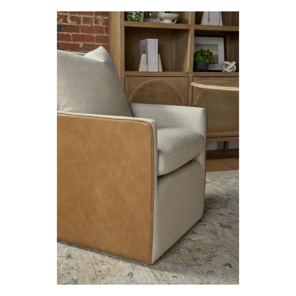 Essentials for Living 6492UPBISIVT Harmony Arm Chair With Casters