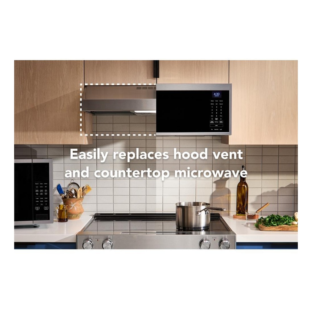 KitchenAid KMML550RPS 30 inch Smart Low Profile Microwave Hood