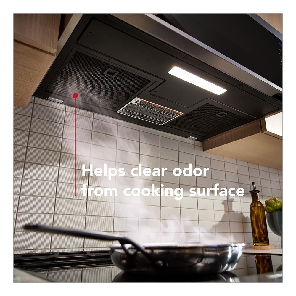 KitchenAid KMML550RPS 30 inch Smart Low Profile Microwave Hood